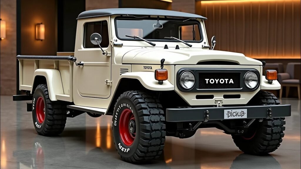 2026 Toyota Land Cruiser Pickup Launch Rugged Capability Meets Modern Comfort