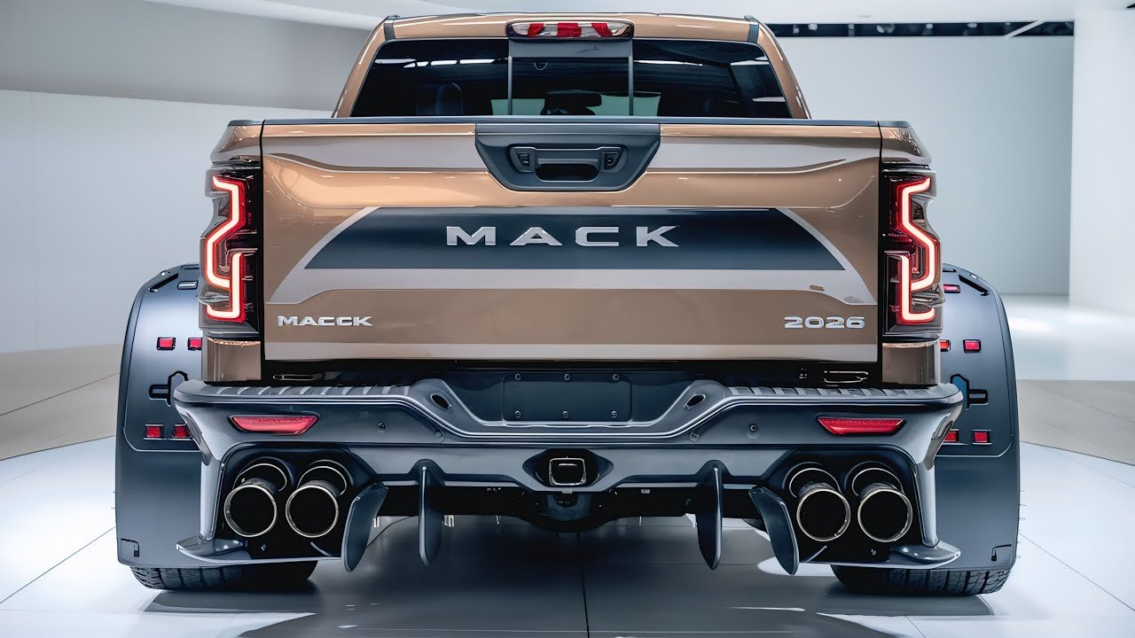 All New 2026 Mack Pickup Truck Finally Launched : First Look, High- Tech Features Powerful Engine and Smart Technology, Mileage, & Showroom Price.